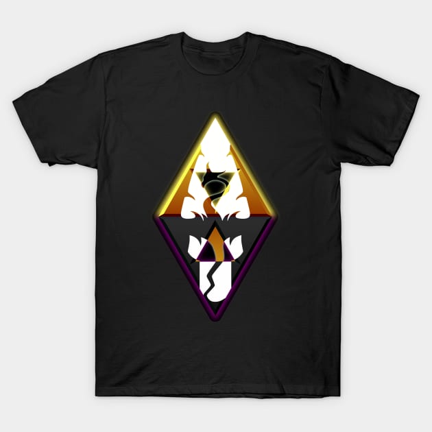 Duality of the Skyforce (Dark) T-Shirt by Mashups You Never Asked For